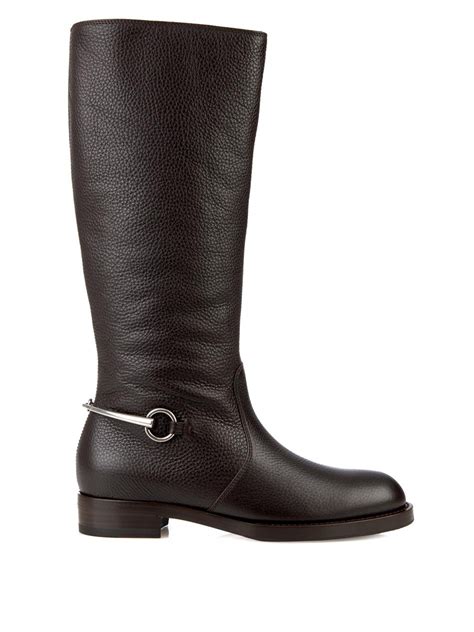 gucci women boots used|Gucci riding boots for women.